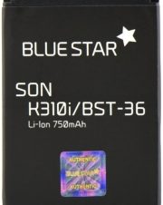 BLUE STAR PREMIUM BATTERY FOR SONY ERICSSON K310I/K510I/J300/W200 750MAH LI-ION